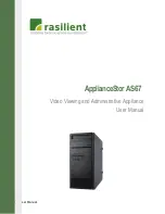 Предварительный просмотр 1 страницы Rasilient ApplianceStor AS67 User Manual