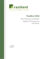 Предварительный просмотр 1 страницы Rasilient PixelStor 5000 User Manual