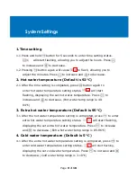 Предварительный просмотр 9 страницы RASLOK HCM-T1 Operating Instructions Manual