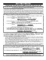 Предварительный просмотр 4 страницы Rasmussen K18-C1C-M-N Assembly, Installation And Operation Instructions