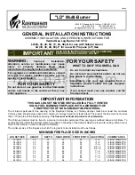 Rasmussen LD Series General Installation Instructions preview