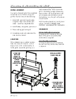 Preview for 6 page of Rasmussen Portable infrared Grill Care & Use Manual