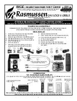 Rasmussen RMC1E General Assembly, Installation, And Operation Instructions предпросмотр