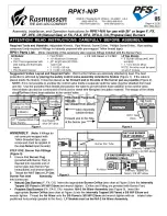 Preview for 1 page of Rasmussen RPK1-N Assembly, Installation And Operation Instructions