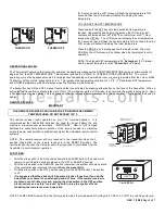 Preview for 3 page of Rasmussen THR-2R Installation And Operating Instructions Manual