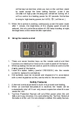 Preview for 18 page of Rasonic RA-CH2000L Instruction Manual