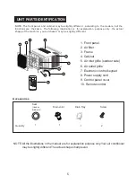 Предварительный просмотр 6 страницы Rasonic RC-X7T User Manual