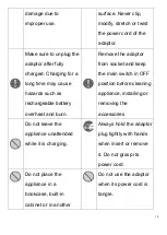 Preview for 18 page of Rasonic RCM-F51WB Operation Manual