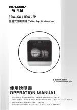 Rasonic RDW-J6W Operation Manual preview