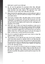 Preview for 23 page of Rasonic RDW-J6W Operation Manual