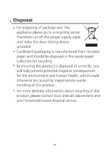 Preview for 10 page of Rasonic RDW-M450 Instruction Manual