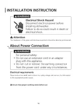 Preview for 18 page of Rasonic RDW-M450 Instruction Manual