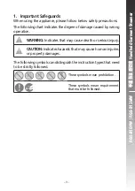 Preview for 11 page of Rasonic RGS-B10PW Operation Manual