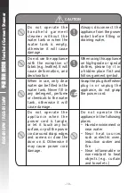 Preview for 12 page of Rasonic RGS-B10PW Operation Manual