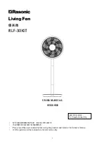 Rasonic RLF-30KIT User Manual preview