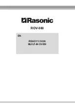 Rasonic ROV-980 Manual preview