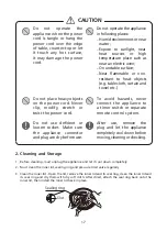 Preview for 18 page of Rasonic RPC-J21 Operation Manual