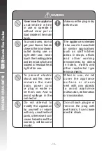 Preview for 11 page of Rasonic RRC-HMT10 Operation Manual