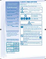 Предварительный просмотр 8 страницы Rasonic RS-V12KW Operating Instructions Manual