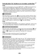 Preview for 18 page of Rasonic RS-V9KE Operating Instructions Manual