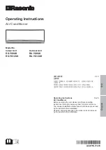 Rasonic RS-YS12UK Operating Instructions Manual предпросмотр