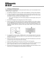 Preview for 23 page of Rasonic RSG-TT203/W Operation Manual