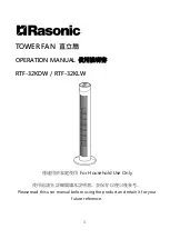 Предварительный просмотр 1 страницы Rasonic RTF-32KDW Operation Manual