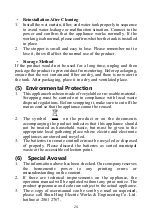 Предварительный просмотр 24 страницы Rasonic RTF-335HL Instruction Manual