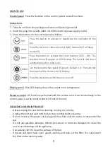 Предварительный просмотр 9 страницы Rasonic RTF-36KBL Operation Manual