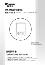 Preview for 1 page of Rasonic RTN-T10B Operation Manual