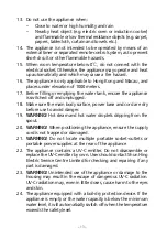 Preview for 14 page of Rasonic RWD-HC3400/W Operation Manual