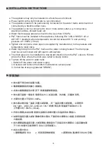 Preview for 9 page of Rasonic RWH-CT5 Installation And Operating Instructions Manual