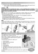 Preview for 9 page of RASOR FP120SM User Manual