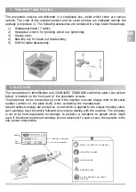 Предварительный просмотр 5 страницы RASOR FP861 User Manual