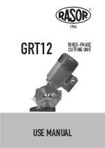 RASOR GRT12 User Manual preview