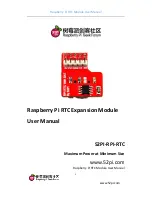 Raspberry Pi 52PI-RPI-RTC User Manual preview