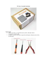Raspberry Pi Pi Cruiser Assembly Instructions Manual preview