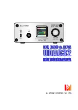 Preview for 1 page of Rasteme Systems UDAC32 Instruction Manual