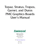 Rastergraf Duros User Manual preview