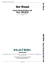 Preview for 1 page of Ratek SWB10D240 User Manual