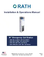 Rath 2100-CPC Installation & Operation Manual предпросмотр