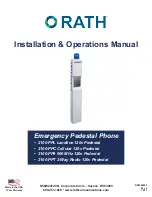 Preview for 1 page of Rath 2100-PPL Installation & Operation Manual