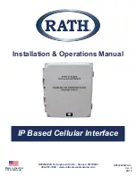 Предварительный просмотр 1 страницы Rath 2100-Series Installation & Operation Manual