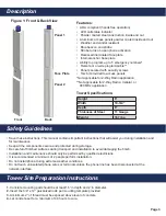 Preview for 3 page of Rath 2100-TPC Cellular 120v Tower Installation & Operation Manual