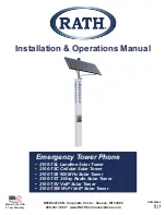 Preview for 1 page of Rath 2100-TS9 Installation & Operation Manual