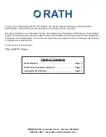 Preview for 2 page of Rath 2100-VOIP2CS Installation And Operation Manual