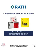 Preview for 1 page of Rath 2300-614GSM4 Installation & Operation Manual