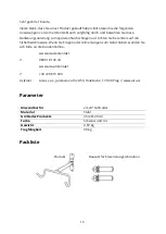 Предварительный просмотр 15 страницы Ratikon HS-T017 User Manual