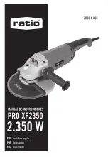 Ratio PRO XF2350 Instruction Manual preview