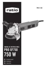 Ratio PRO XF750 Instruction Manual preview